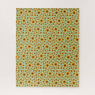 Puzzle Motif de tournesol difficile