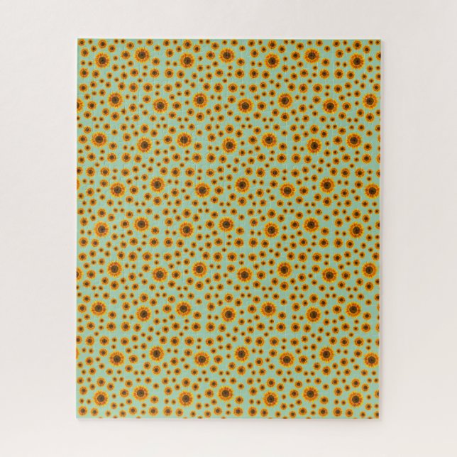 Puzzle Motif de tournesol difficile (Vertical)