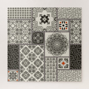 Puzzle Motif de tuile islamique Majolica