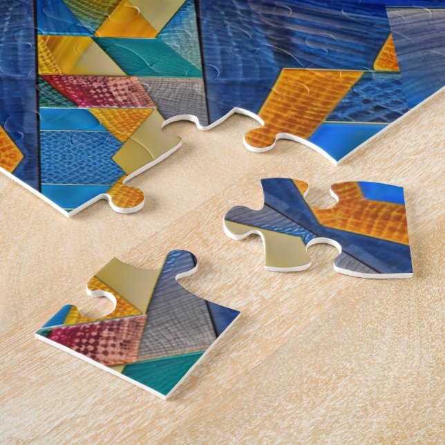 Puzzle Motif des patchs de courtepointe du désert du sud- (Côté)