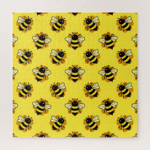 Puzzle Motif d'été de jolie abeille