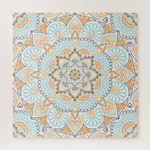 Puzzle Motif en carrelage sans couture : décoratif, desig
