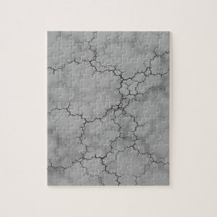 Puzzle Motif en marbre gris foncé