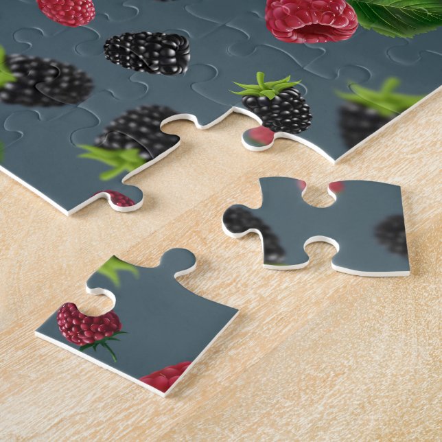 Puzzle Motif Framboise 2 (Côté)