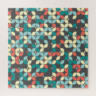 Puzzle Motif géométrique intemporel, desi abstrait