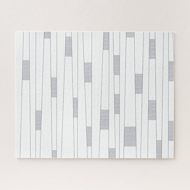 Puzzle Motif graphique linéaire simple, minimal et modern (Horizontal)