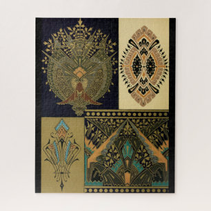 Puzzle Motif textile Art nouveau Christopher