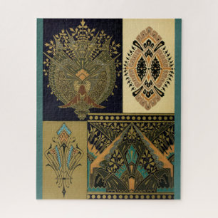 Puzzle Motif textile Art nouveau Christopher