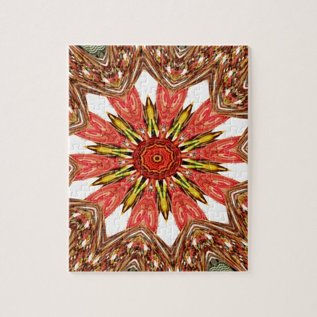 Puzzle Motif traditionnel d'Asie africaine (Vertical)