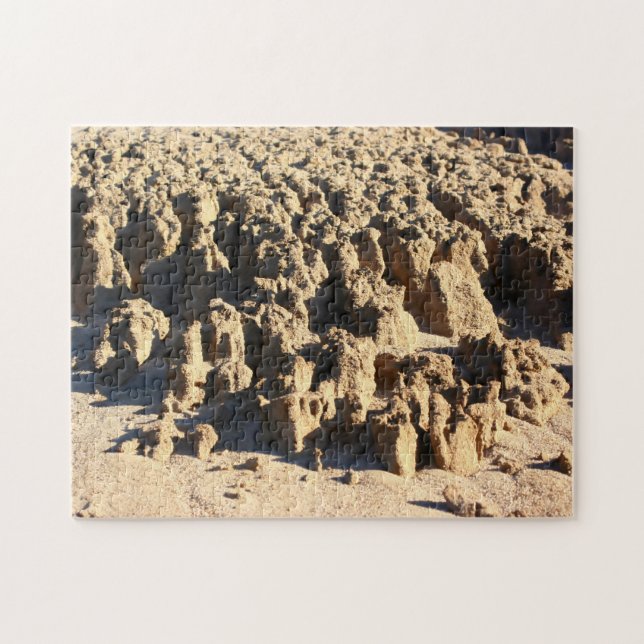 Puzzle Motifs dans le sable après la pluie (Horizontal)