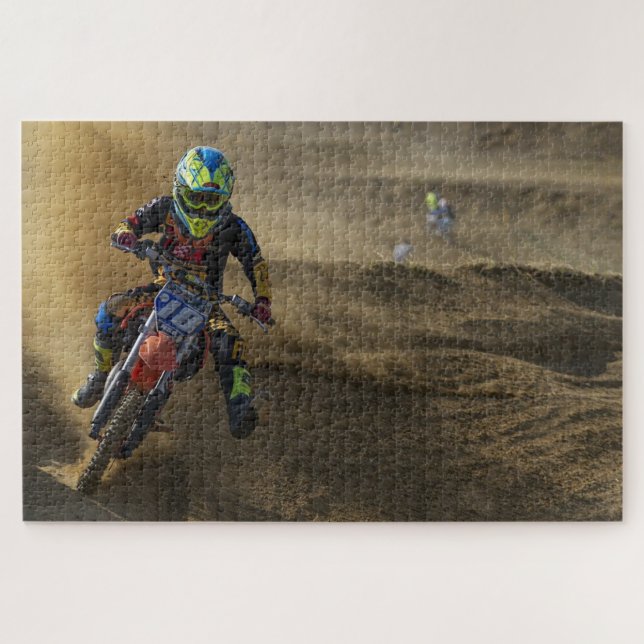 Puzzle Motocross Extrême Motocross Motorsport Vélo (Horizontal)