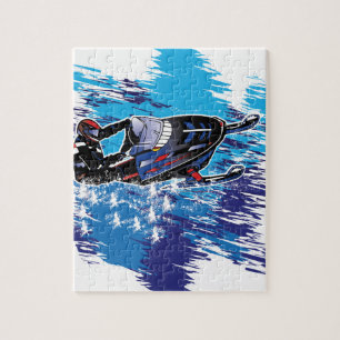 Puzzle Motoneige cool