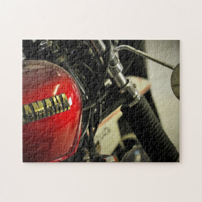 Puzzle Motorbike Motorcycle Biker Riker Motorbike (Horizontal)