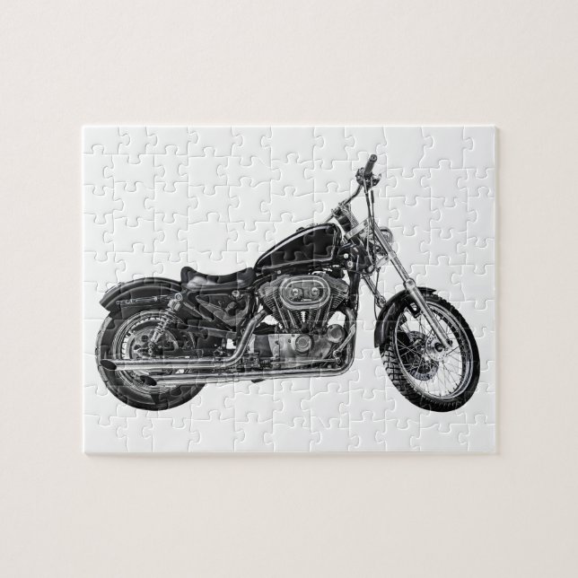 Puzzle Motorcycle V (Horizontal)