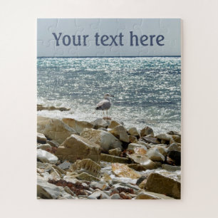 Puzzle Mouette et mer