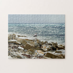 Puzzle Mouette et mer