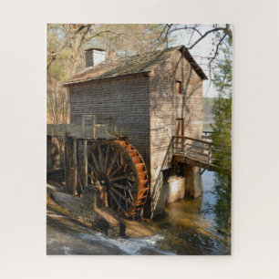 Puzzle Moulin à eau Vintage