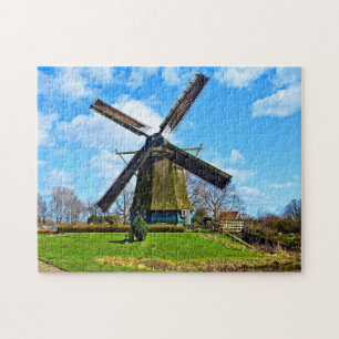 Puzzle Moulin à vin néerlandais Windmill historique Windm
