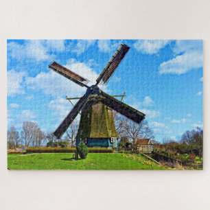 Puzzle Moulin à vin néerlandais Windmill historique Windm