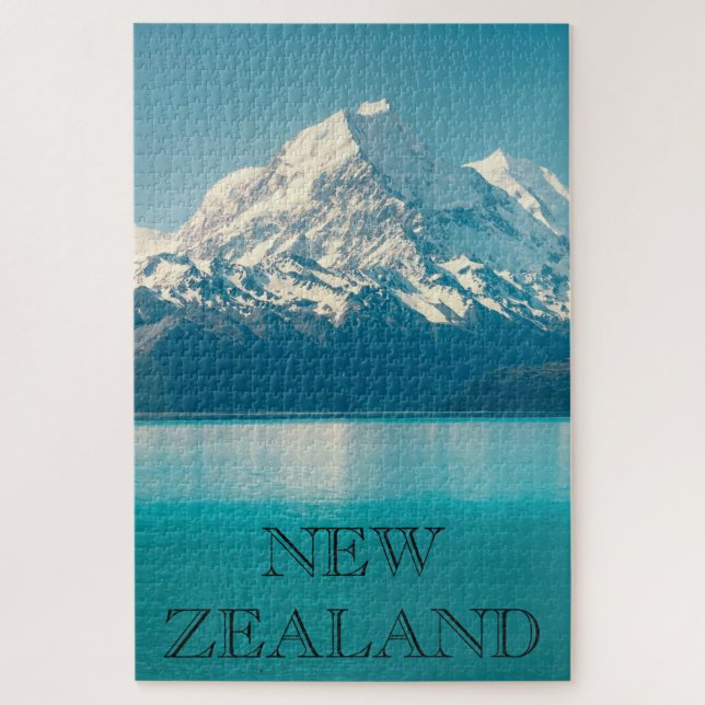 Puzzle mount cook nz (Vertical)