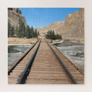 Puzzle Mountain Railroad - 20x20 - 676 pièces