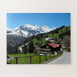 Puzzle Murren in Switzerland