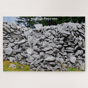 Puzzle Murs de pierre Inisheer Îles d'Aran Galway Irlande
