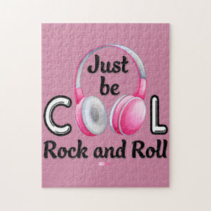 Puzzle Music Lover Just Be Cool Rock and Roll