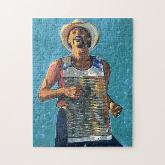 Puzzle Musique Cajun Zydeco (Vertical)