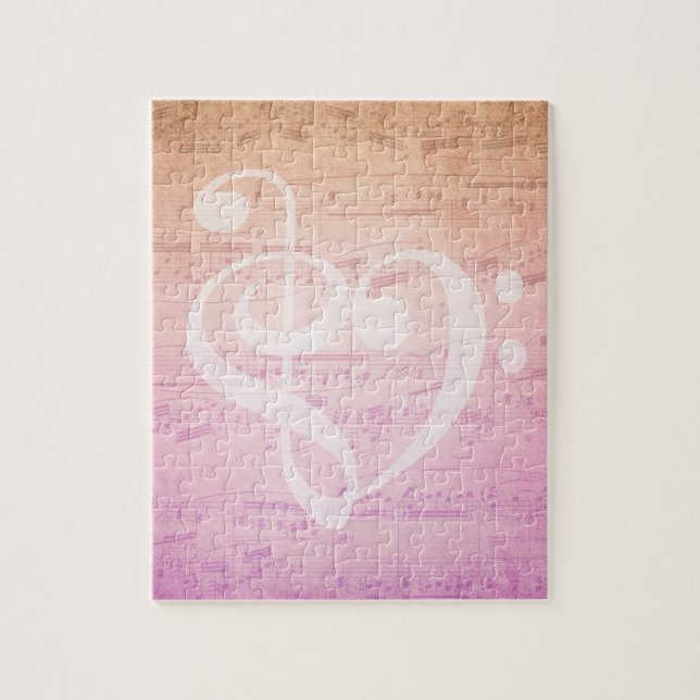 Puzzle Musique d'amour (Vertical)