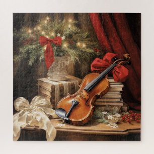 Puzzle Musique de violon de Noël