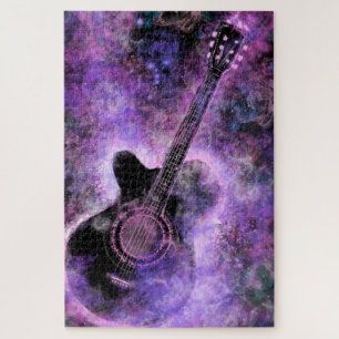 Puzzle Musique guitare romantique - Sons Magiques -