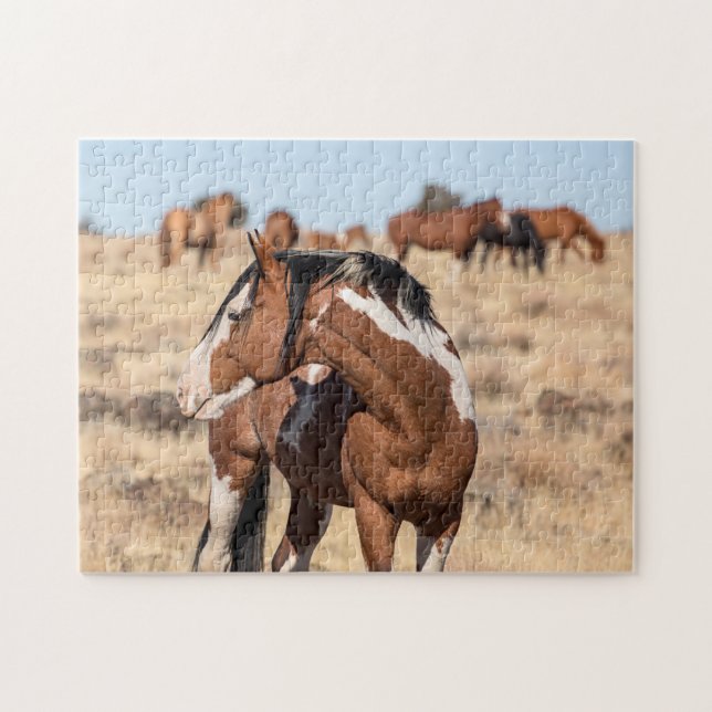 Puzzle Mustangs sauvages (Horizontal)