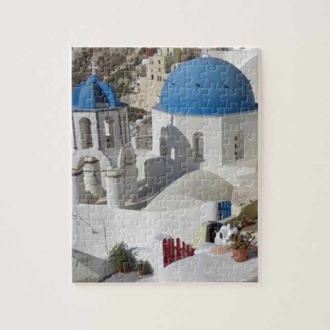 Puzzle Mykonos Grèce Voyage Pittoresque Photo (Vertical)