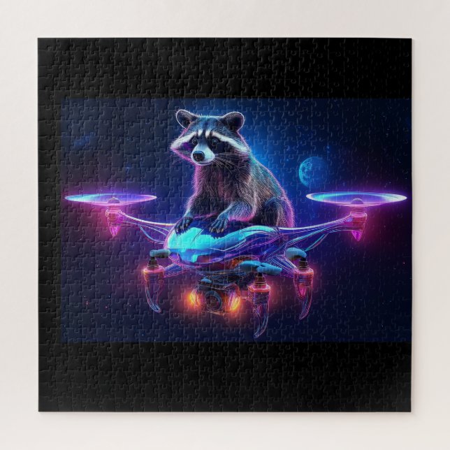 Puzzle Mystère Des Drones Résolus (Vertical)