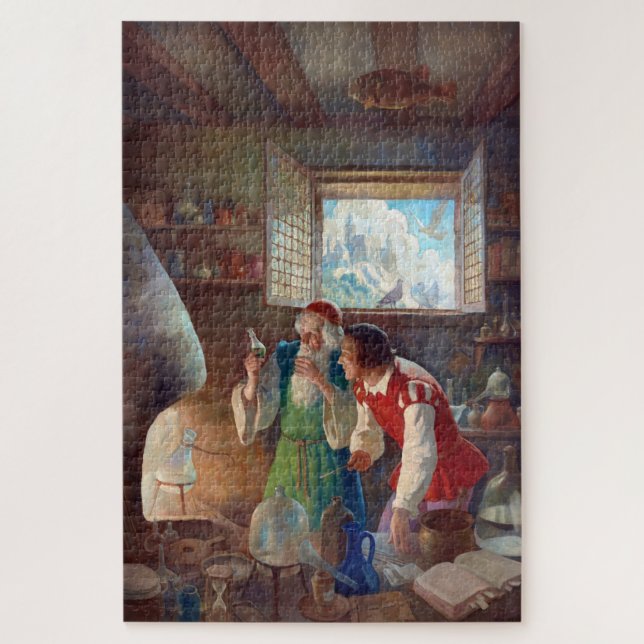 Puzzle N.C. L'Affiche De L'Alchimiste Wyeth (Vertical)