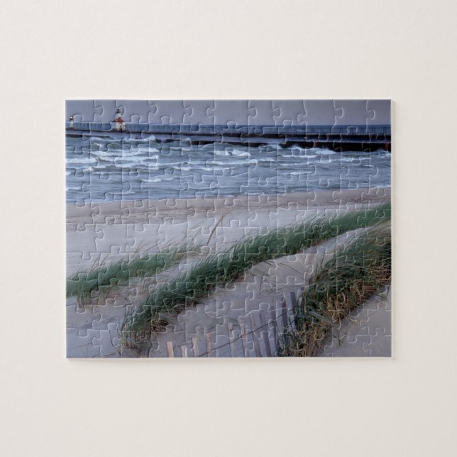 Puzzle NA, États-Unis, Michigan, comté de Berrien, St. Jo (Horizontal)