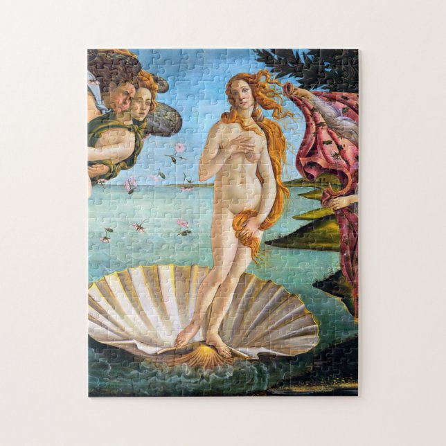 Puzzle Naissance De Vénus Sandro Botticelli Version Resta (Vertical)