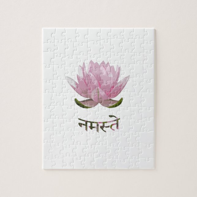 Puzzle Namaste - Lotus (Vertical)