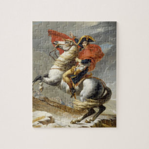 Puzzle Napoléon franchissant les Alpes par Jacques Louis
