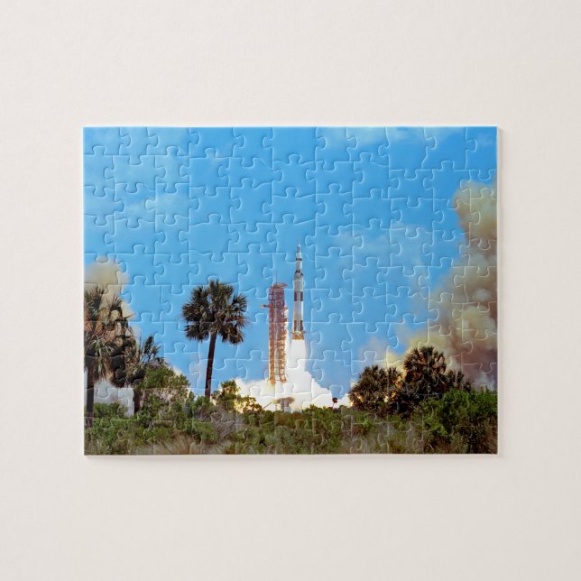 Puzzle NASA Apollo 16 Saturn V lancement de fusée (Horizontal)