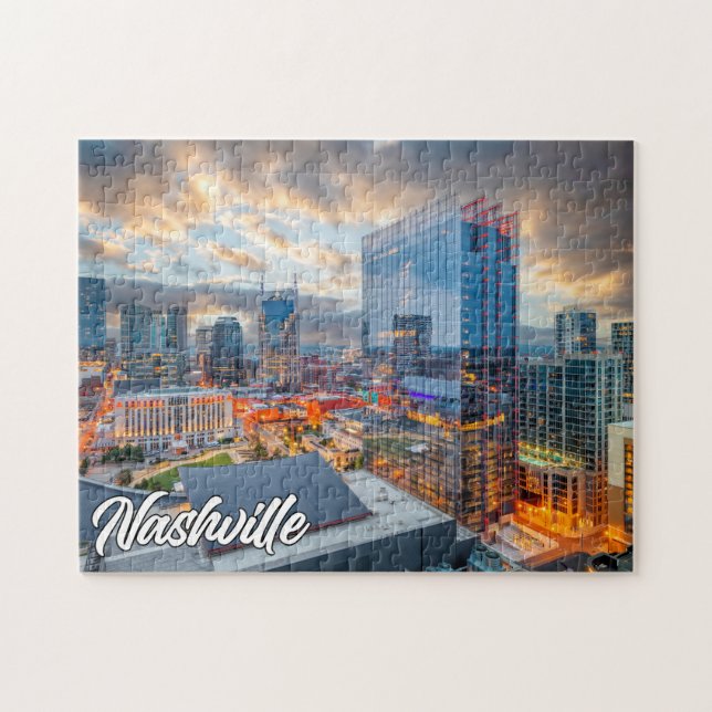 Puzzle Nashville, Tennessee, États-Unis (Horizontal)