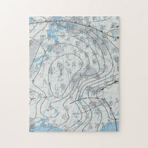 Puzzle National Weather Map