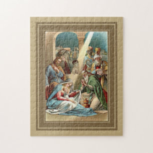 Puzzle Nativité Avec Les Hommes Sages
