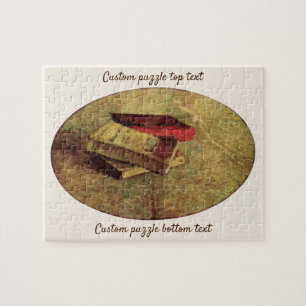 Puzzle Nature morte avec trois livres de Vincent van Gogh