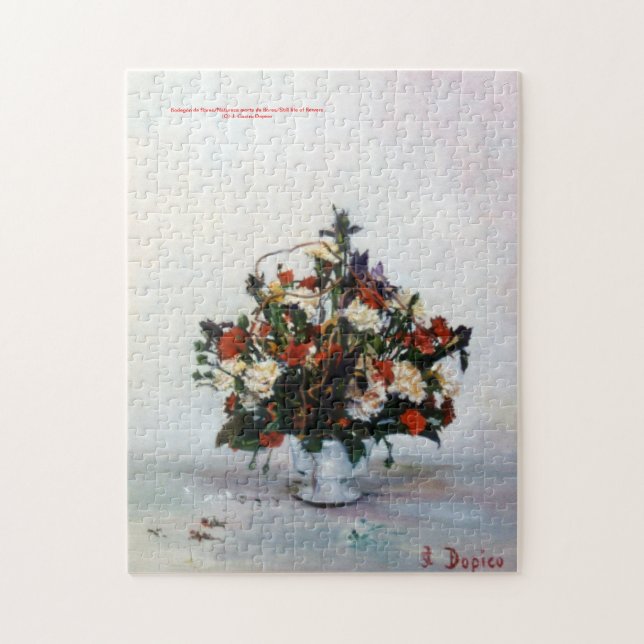 Puzzle Nature morte de fleurs (Vertical)