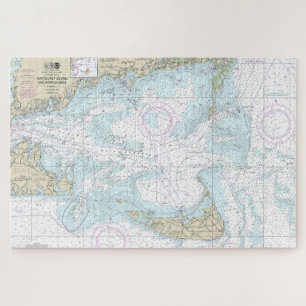 Puzzle Nautique du son et des approches de nantucket 1323