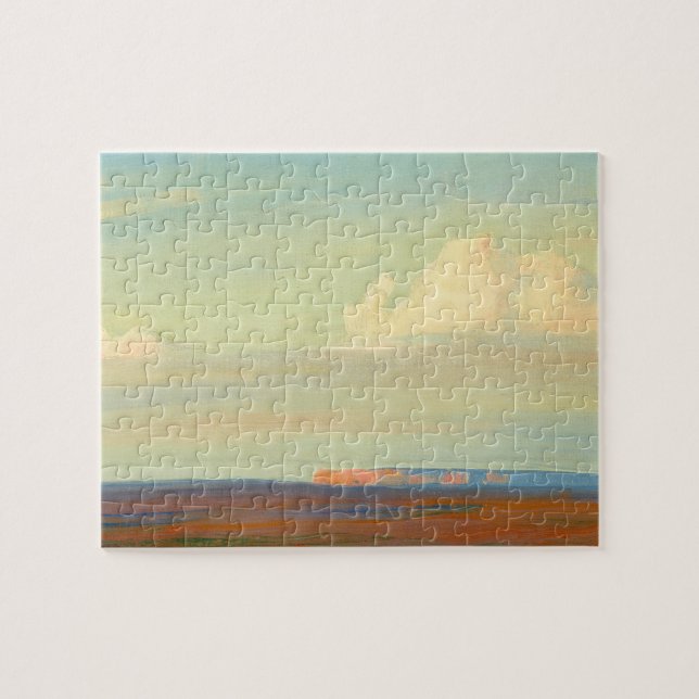 Puzzle Navajo Land, sud-ouest de Chinle par Maynard Dixon (Horizontal)