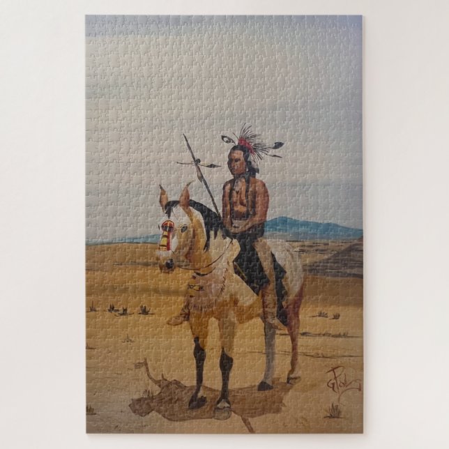Puzzle Navajo, par Gary Poling (Vertical)