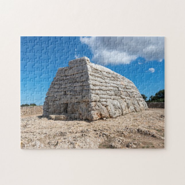 Puzzle Naveta des Tudons, Tombe Préhistorique - Menorca (Horizontal)